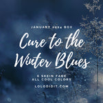 Cure to the Winter Blues Box - 6 Skein Fade - Ships by Friday, January 26th