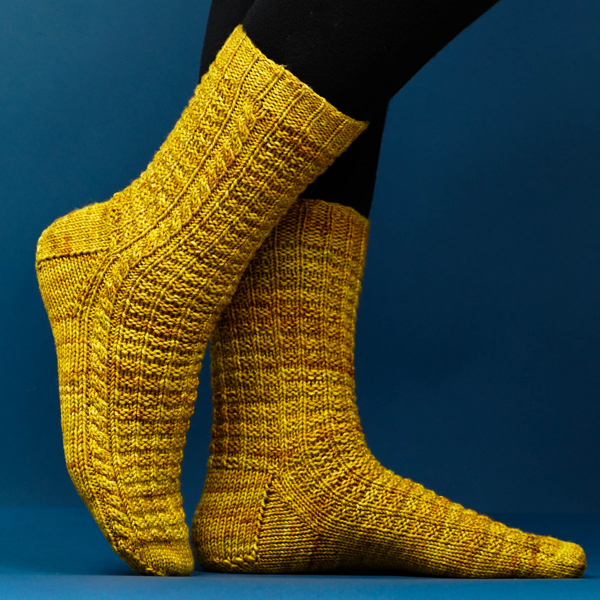 Brown Butter Waffle Sock Kit by Paper Daisy Creations, Lisa Ross