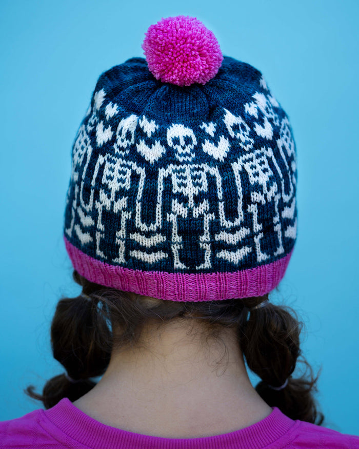 Boneyard Sweethearts Hat by Tellybean Knits