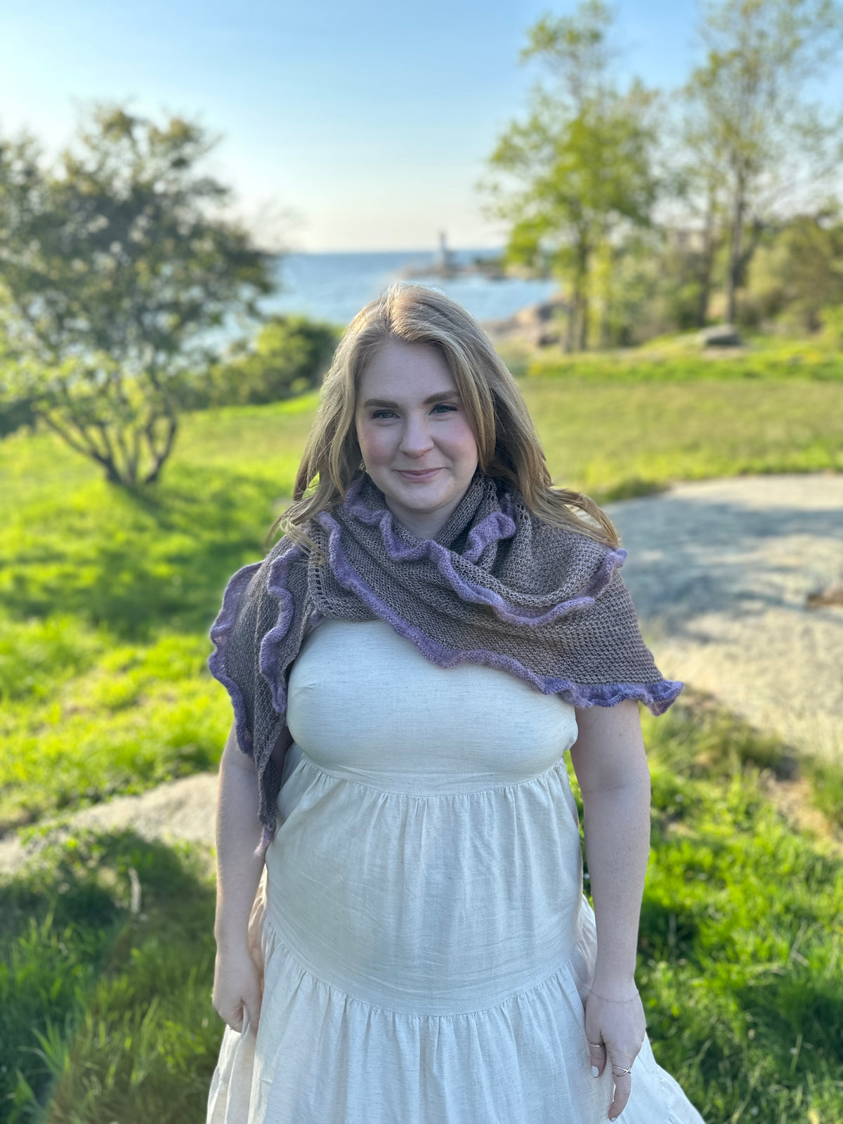 Kentucky Farmhouse Shawl by Beach House Knits KIT