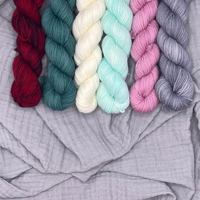 Ready for the Holiday Sock KIT by Twin Stitches Designs