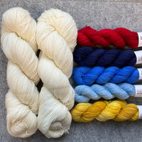 Show Your Colors Shawl by Paper Daisy Creations (Lisa Ross) KIT