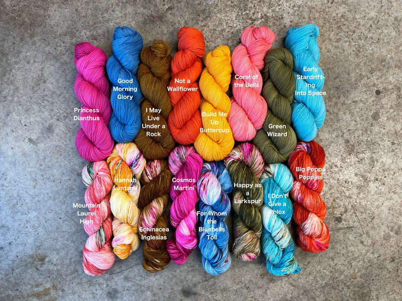 Wildflower Collection Lil Lolo Pack - 8 Signature Colors