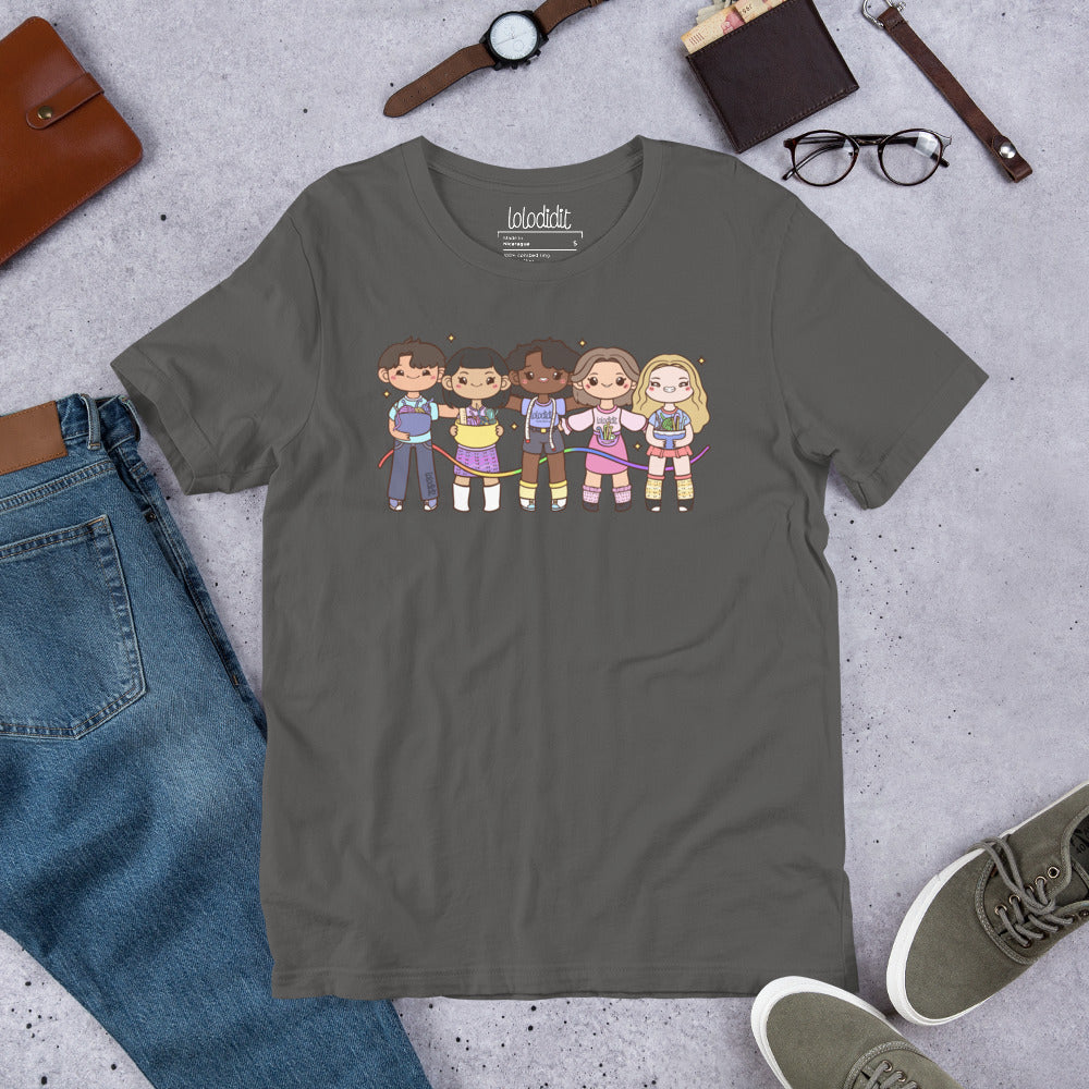 Knitting Friends (Patrons) Unisex T-Shirt