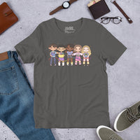 Knitting Friends (Patrons) Unisex T-Shirt