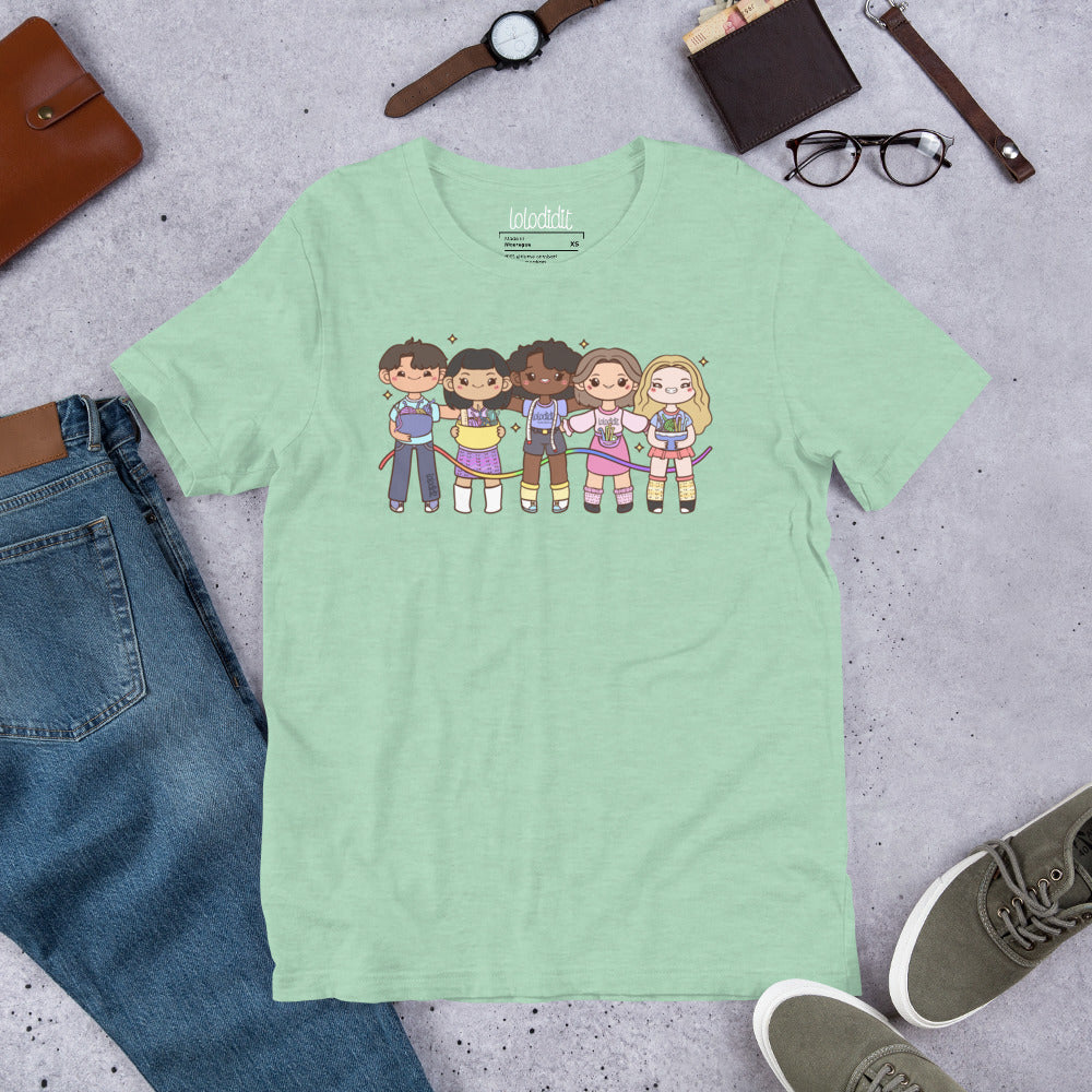 Knitting Friends (Patrons) Unisex T-Shirt