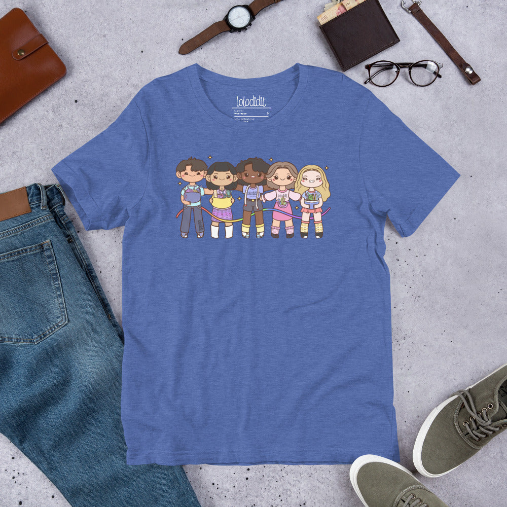 Knitting Friends (Patrons) Unisex T-Shirt