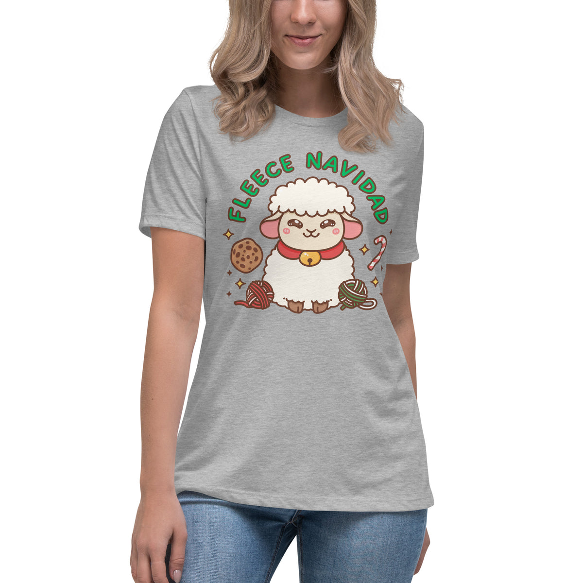 Fleece Navidad - Women's Relaxed T-Shirt