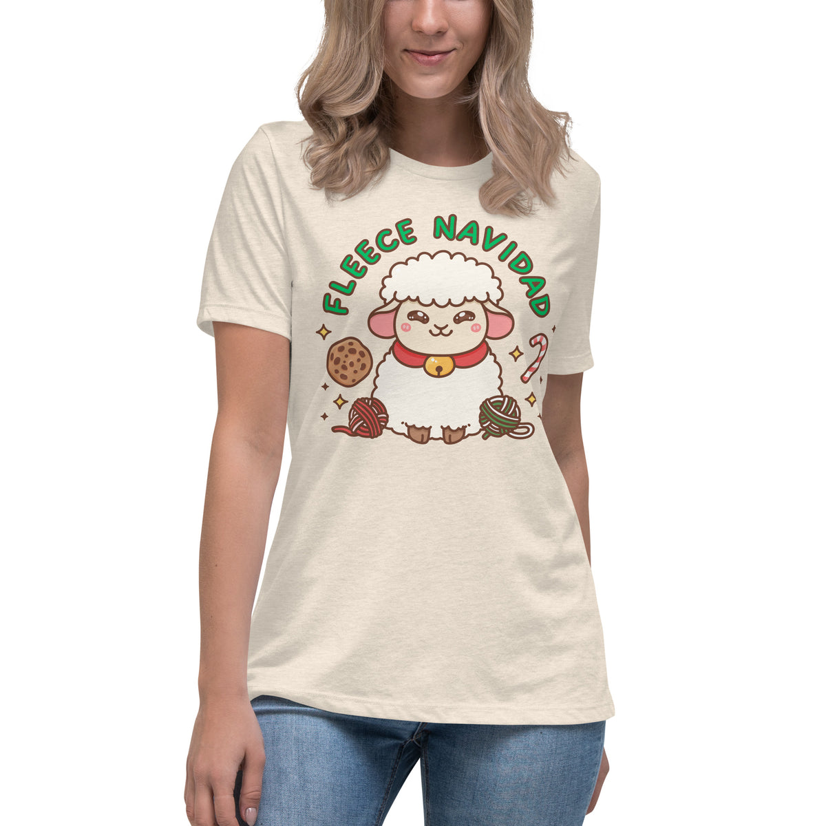 Fleece Navidad - Women's Relaxed T-Shirt