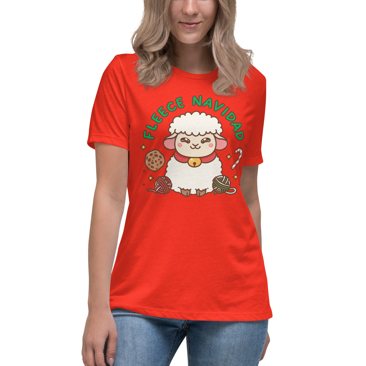 Fleece Navidad - Women's Relaxed T-Shirt