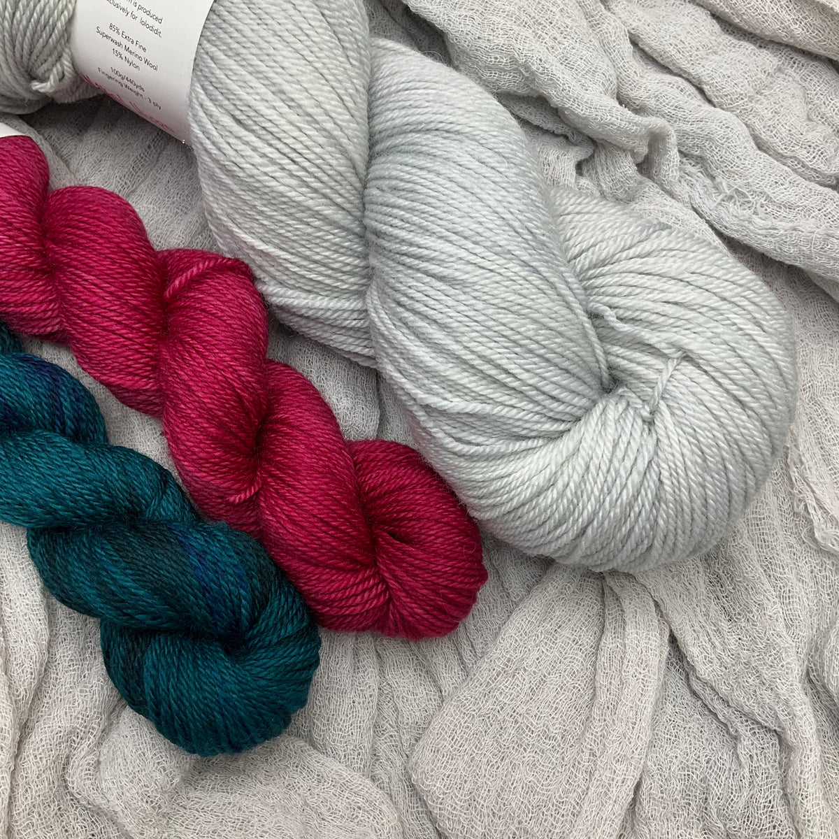 Stocking Stuffer Cowl by Tellybean Knits, Stephanie Lotven KIT