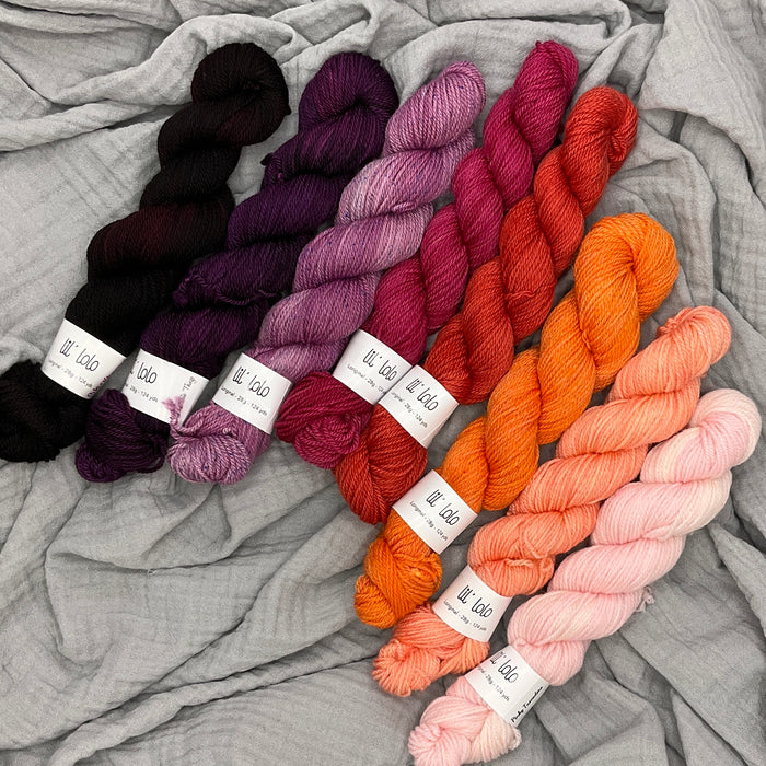 Cowl of Mini Colors Cowl by Paper Daisy Creations KIT