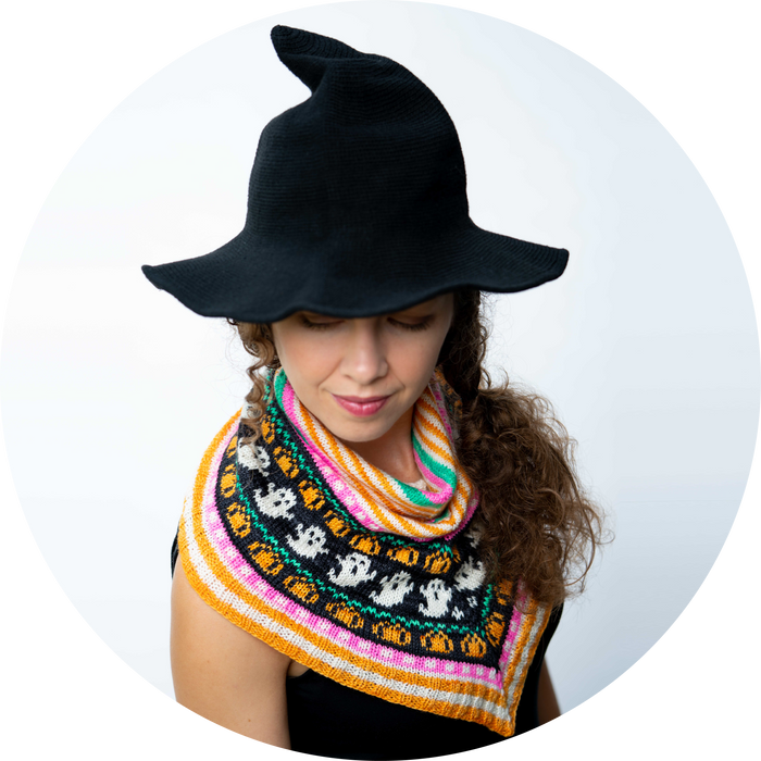 Cowl-o-ween by Tellybean Knits, Stephanie Lotven KIT
