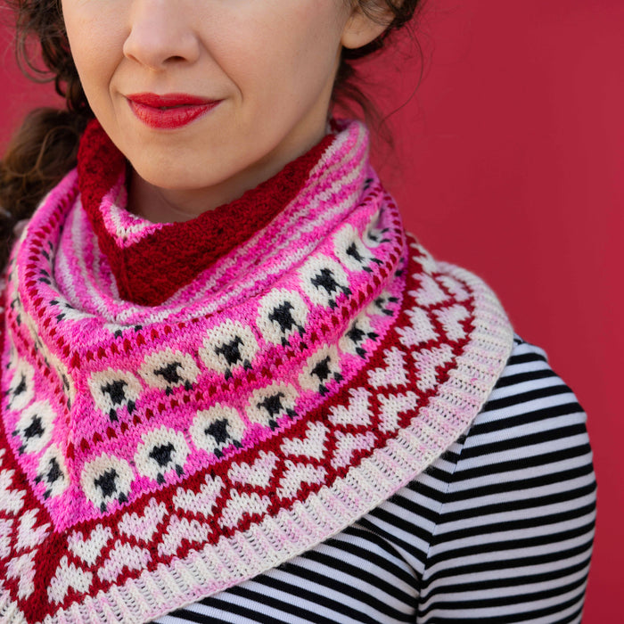 I Heart Sheep by Tellybean Knits, Stephanie Lotven KIT