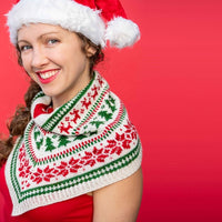 Stocking Stuffer Cowl by Tellybean Knits, Stephanie Lotven KIT