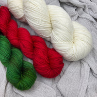 Stocking Stuffer Cowl by Tellybean Knits, Stephanie Lotven KIT