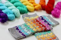 My Rainbow Heart by Tellybean Knits, Stephanie Lotven