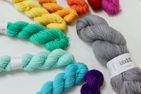 My Rainbow Heart by Tellybean Knits, Stephanie Lotven