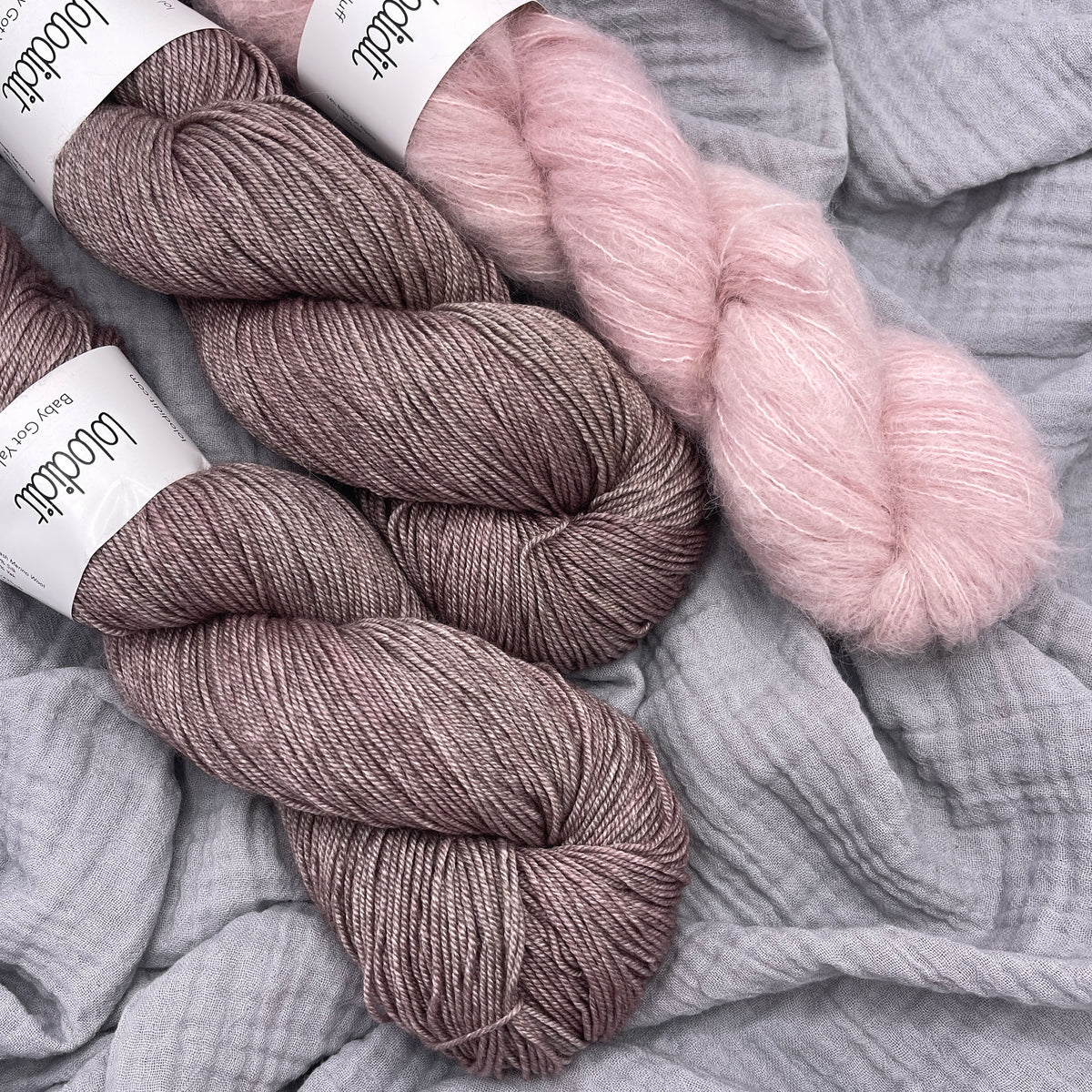 Kentucky Farmhouse Shawl by Beach House Knits KIT