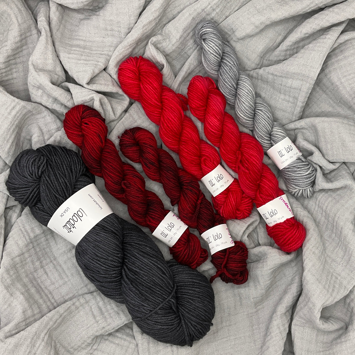 Retro Ski Tracks by Beach House Knits KIT