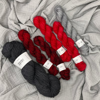 Retro Ski Tracks by Beach House Knits KIT