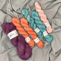 Retro Ski Tracks by Beach House Knits KIT