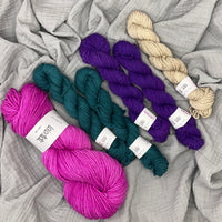 Retro Ski Tracks by Beach House Knits KIT