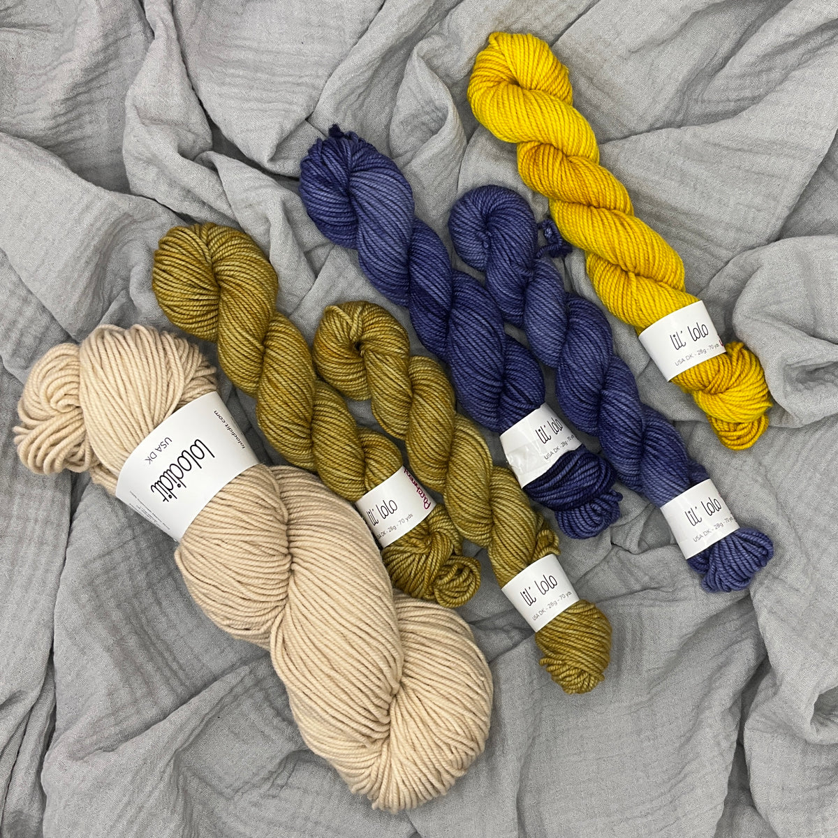 Retro Ski Tracks by Beach House Knits KIT