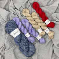 Retro Ski Tracks by Beach House Knits KIT