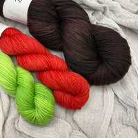 Stocking Stuffer Cowl by Tellybean Knits, Stephanie Lotven KIT