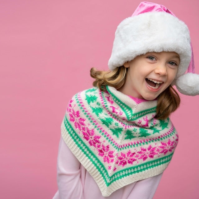 Stocking Stuffer Cowl by Tellybean Knits, Stephanie Lotven KIT