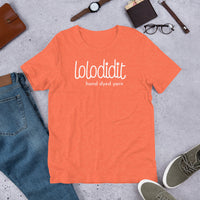 LOLODIDIT Logo - Unisex t-shirt (dark colors/white logo)