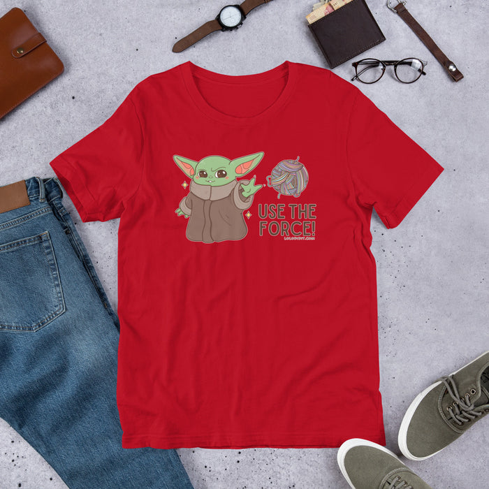 USE THE FORCE - Unisex t-shirt (dark colors)
