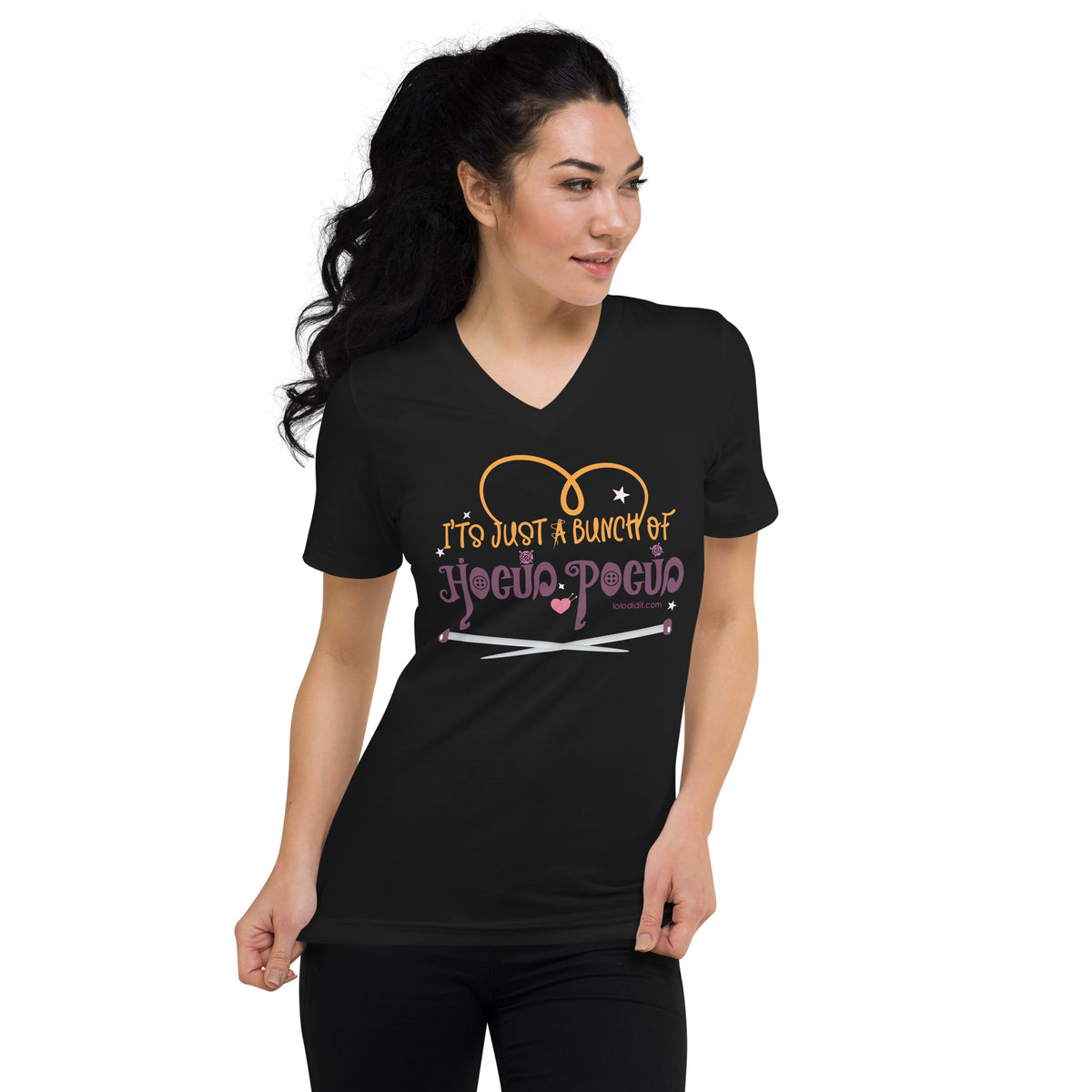 Hocus Pocus - Unisex Short Sleeve V-Neck T-Shirt
