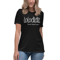 LOLODIDIT Logo - Women's Relaxed T-Shirt