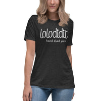 LOLODIDIT Logo - Women's Relaxed T-Shirt