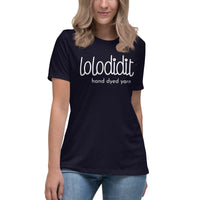 LOLODIDIT Logo - Women's Relaxed T-Shirt