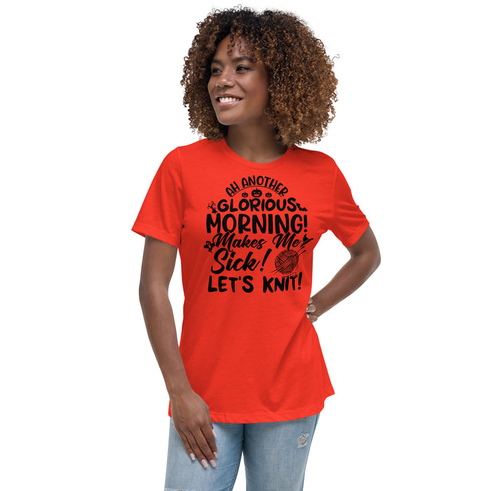 Glorious Morning - Women's Relaxed T-Shirt (black text)