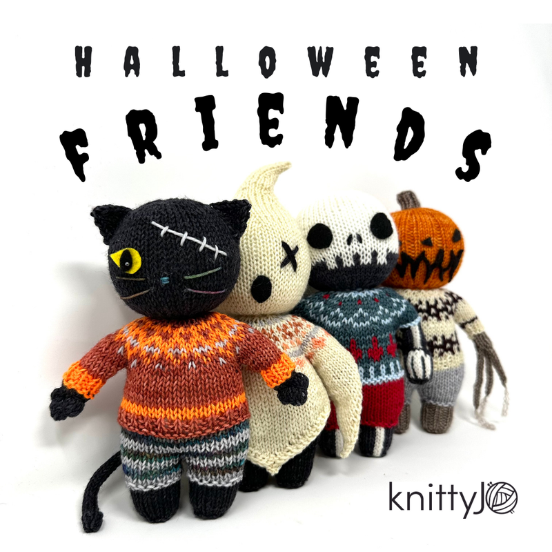 Halloween Friends Kit by knittyJO