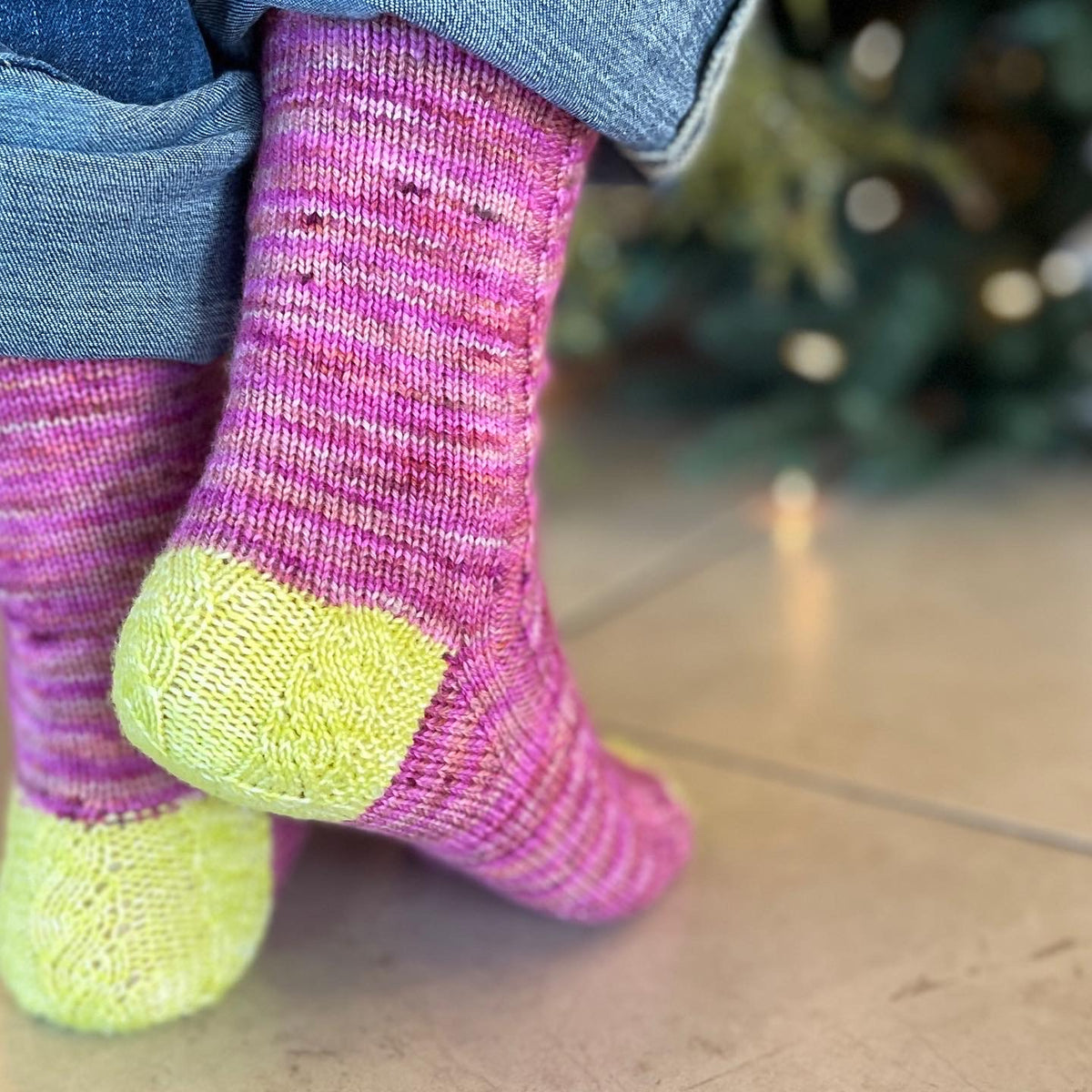 Garland Socks - Sugar Plum + Oow! I Feel Good Sock Set