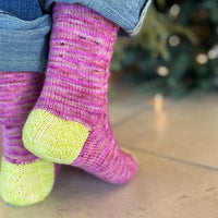 Garland Socks - Sugar Plum + Oow! I Feel Good Sock Set