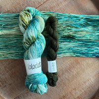 Aquamarine + Rumpelstiltskin - Sock Set