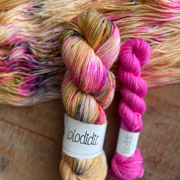 Caramel Apple + Bubblicious - Sock Set