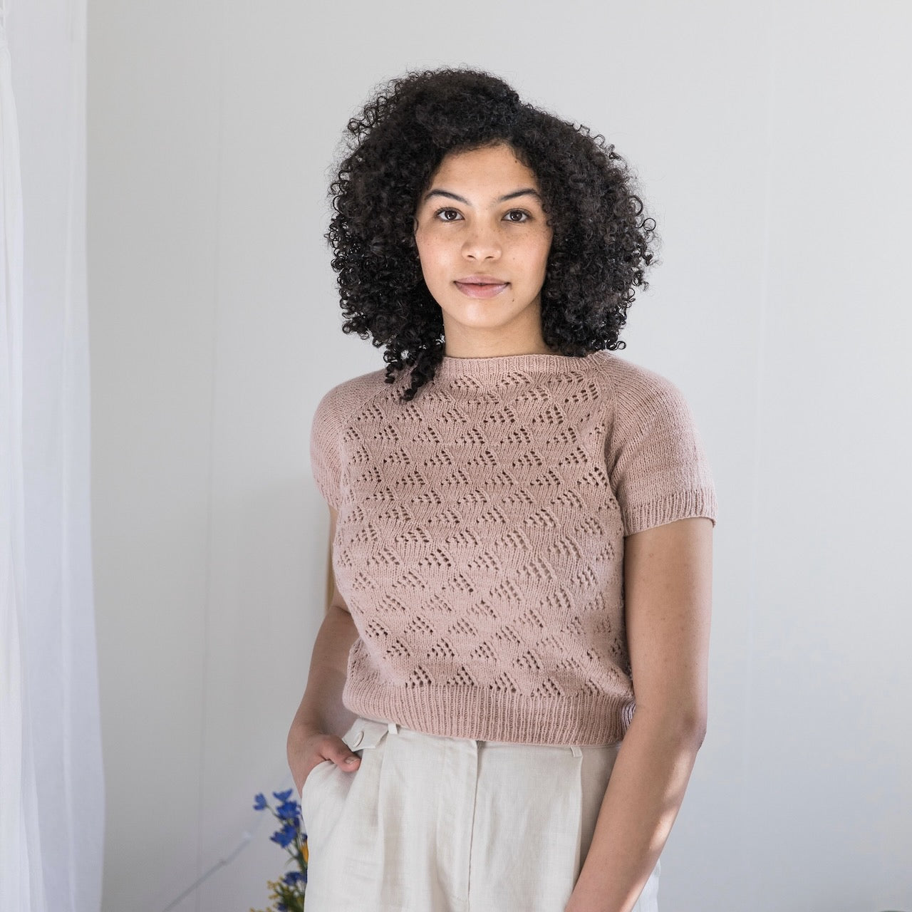 トップス Bibiy. FLORENTINA FRILL KNIT 224 Knitted Butterfly Top – Coperni