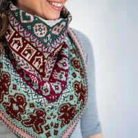 Gingerbread Cowl by Tellybean Knits, Stephanie Lotven - KIT