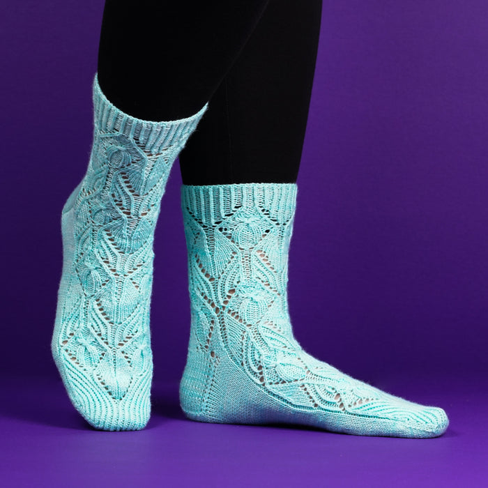 Fancy Footwork Sock Kit by Paper Daisy Creations, Lisa Ross - KIT