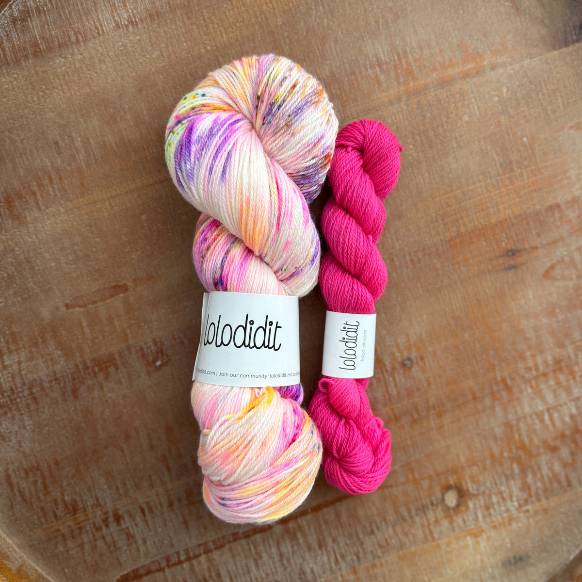 Fat Tuesday + Princess Dianthus - Sock Set