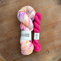 Fat Tuesday + Princess Dianthus - Sock Set