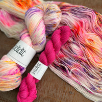 Fat Tuesday + Princess Dianthus - Sock Set