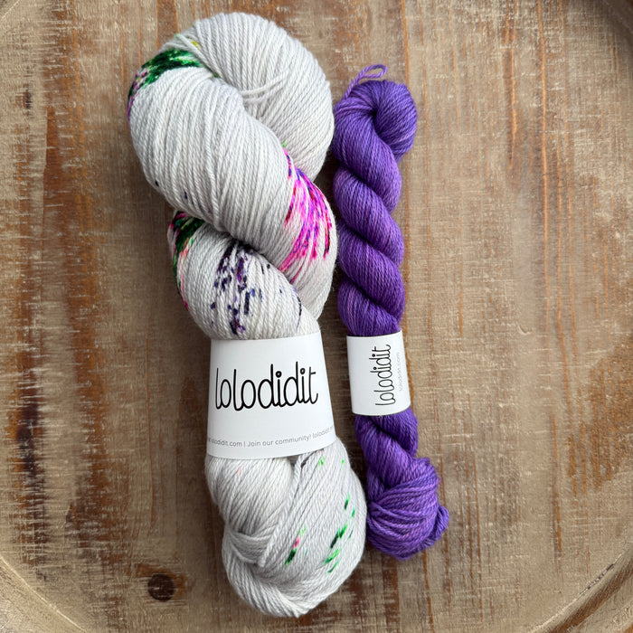 Hippo for Mardi Gras + Wonka  - Sock Set